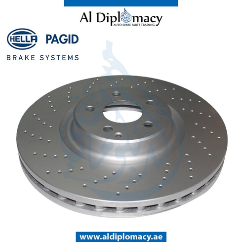 Front BRAKE Disc, 8DD 355 109-481, 8DD 355 109-491 for Mercedes-Benz CL Class W211 (2002-2009) models